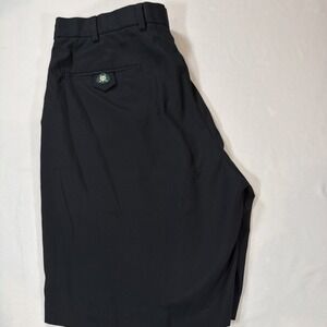 Brooks Brothers Golf Shorts Mens 35 St Andrews Links Chino 9in Inseam Black